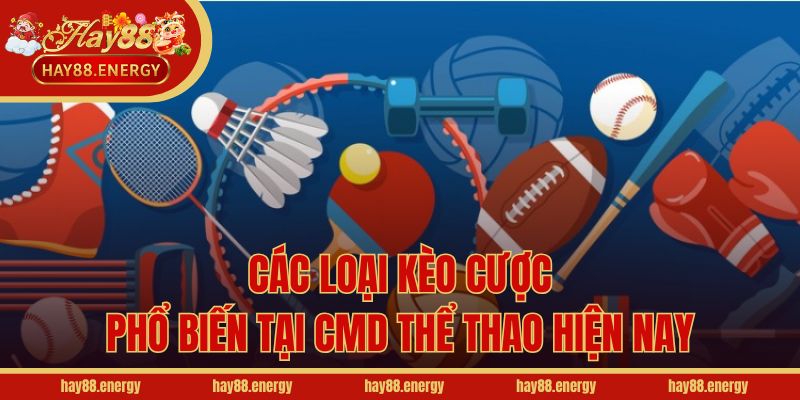 Các loại kèo cược phổ biến tại CMD thể thao hiện nay